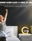 LED Smart Bluetooth Table Lamp with Speaker